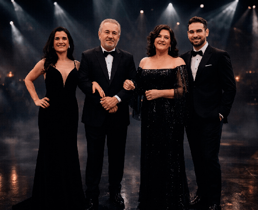 Casal-elegante-no-palco